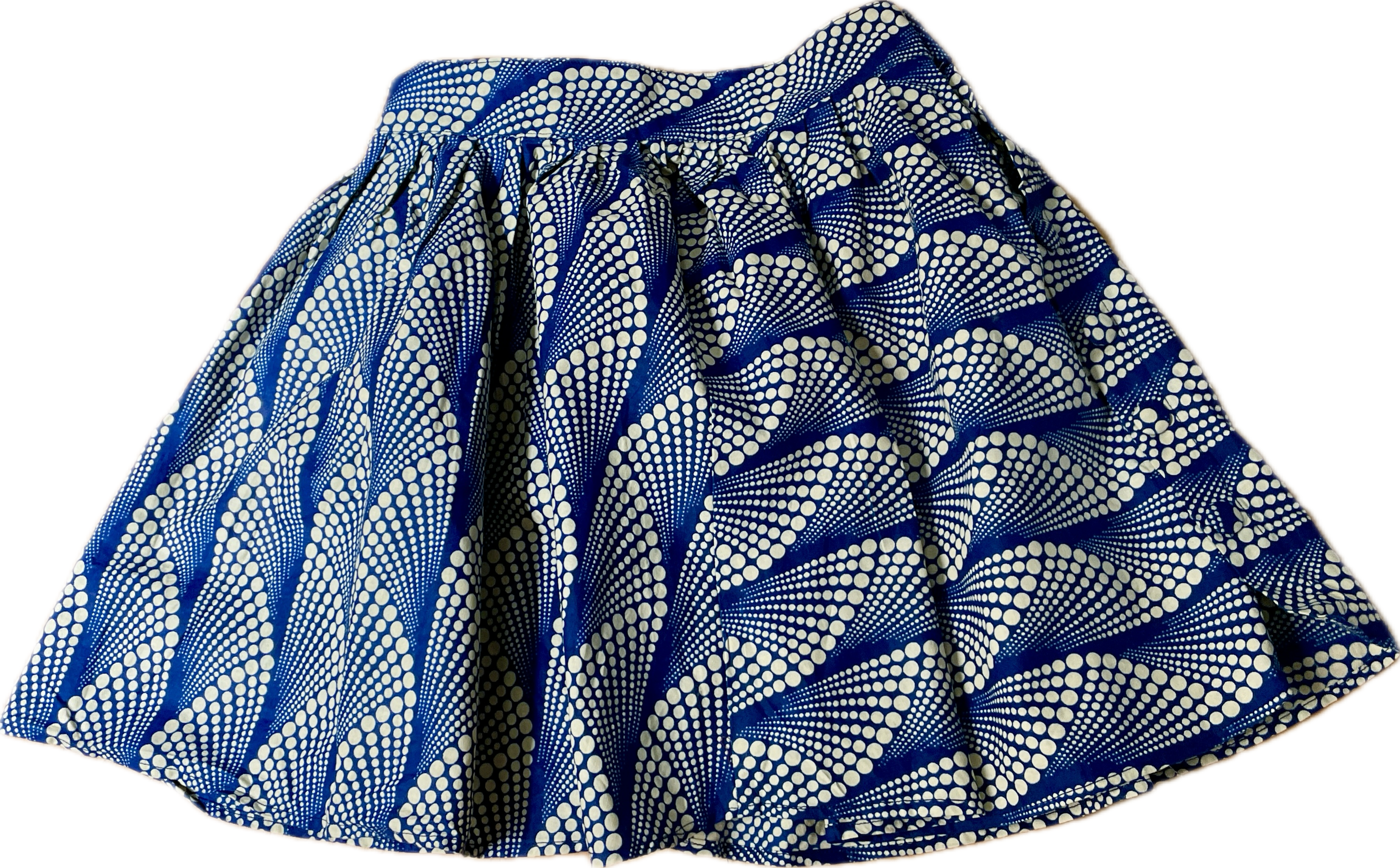 Falda Plisada Tradicional Africana HECHO A MANO (S) NUEVO 4