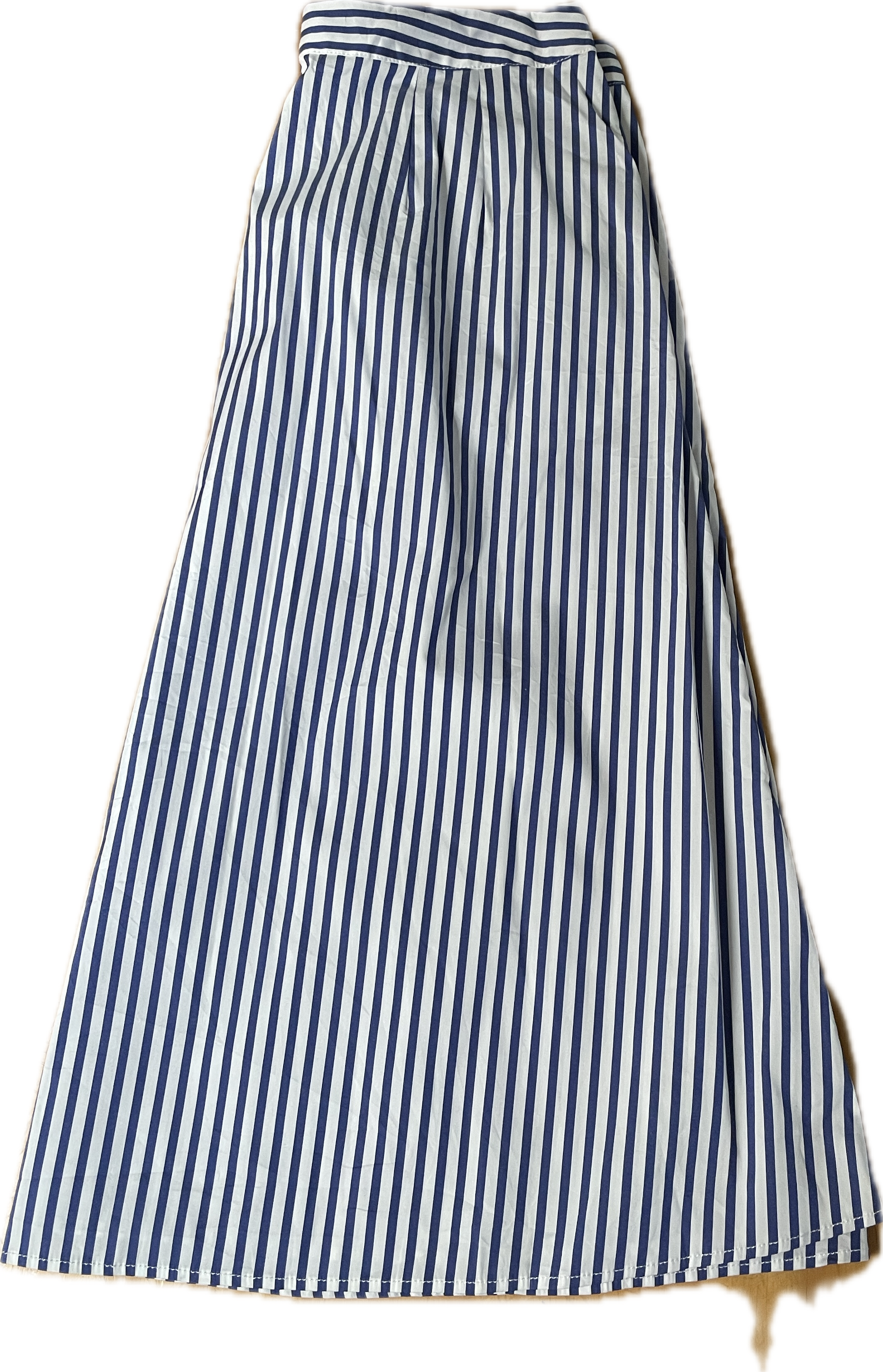 Falda Midi Butterfly Candy Stripe Botones TALBOTS (M-L) NUEVO CON ETIQUETAS 4