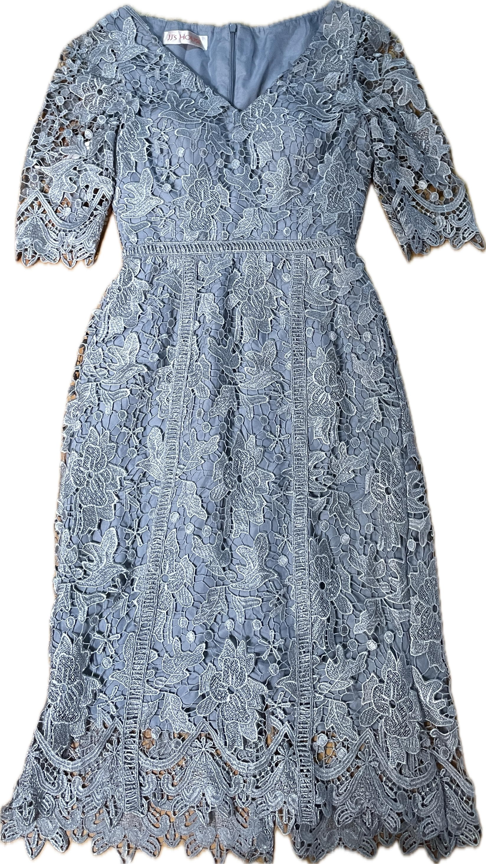 Vestido Midi Encaje Self Portrait Style JJ'S HOUSE (XS) NUEVO 3