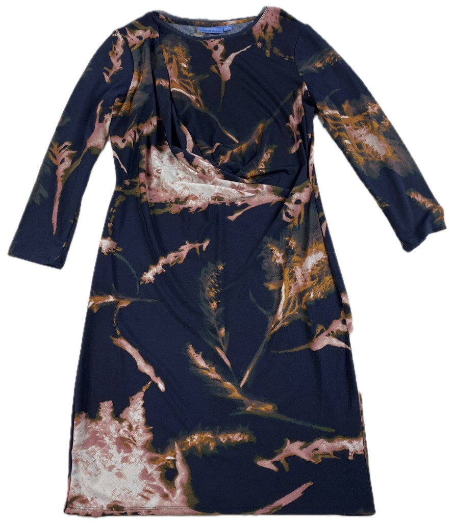 Vestido Cuello Drapeado Sheat Dress VERA WANG (S-M) COMO NUEVO 4