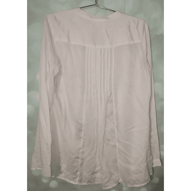 Blusa Popelina Diseño Rosa Palo LISA TOSSI (L) NUEVO ETIQUETAS