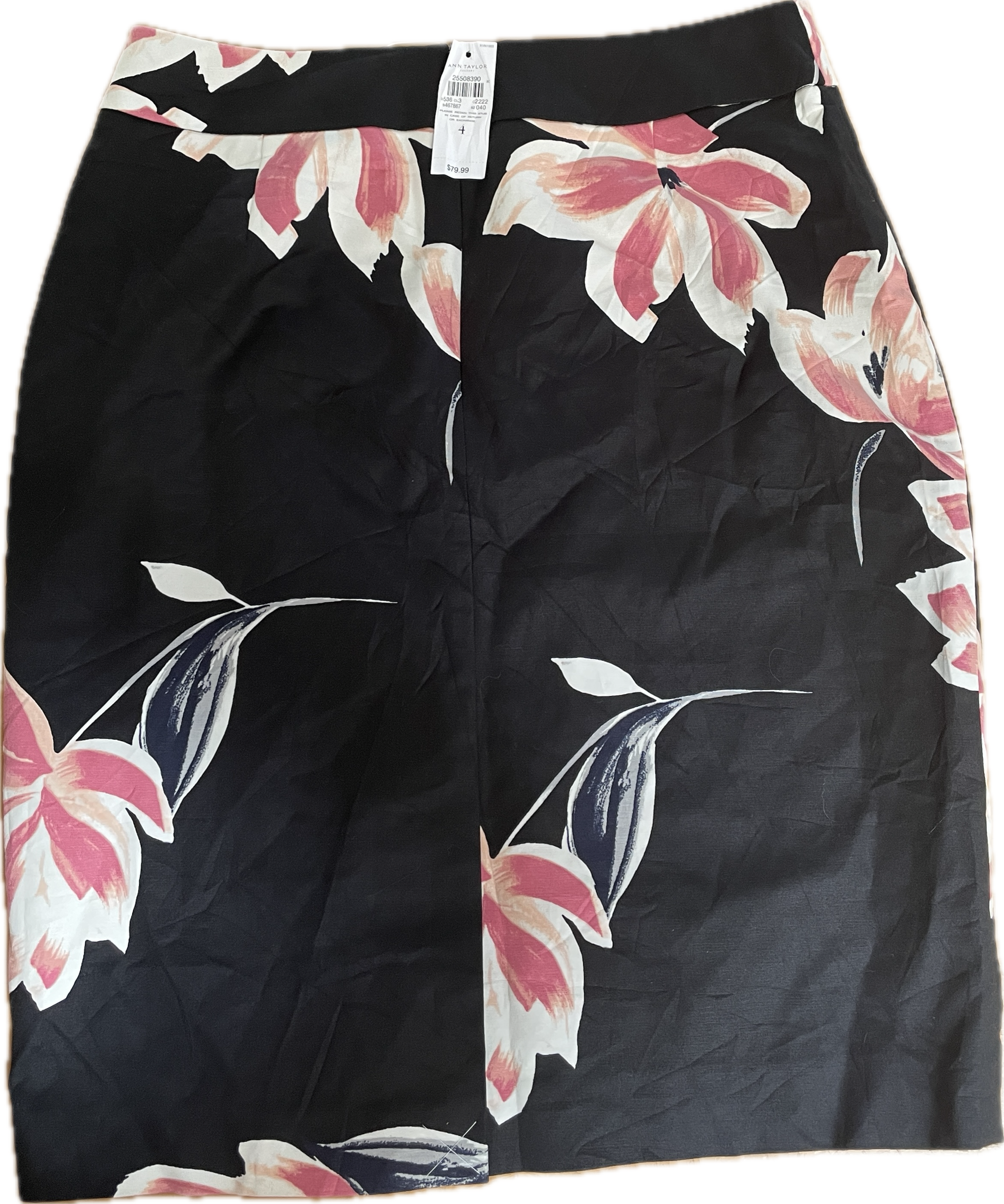 Falda Lápiz Estampado Floral ANN TAYLOR (S-M) NUEVO CON ETIQUETAS 5