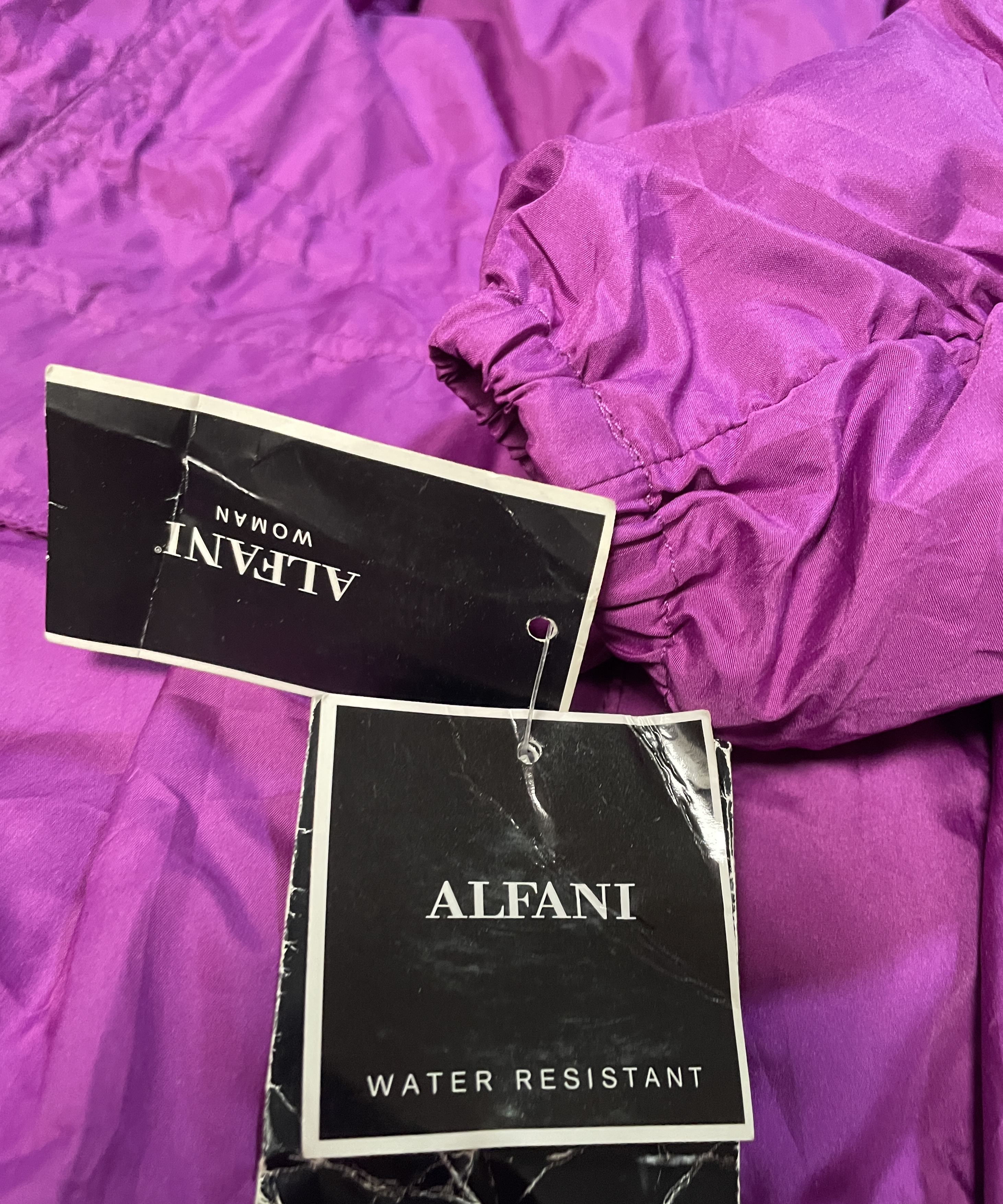 Parka Cortavientos Wild Flower ALFANI (XL) NUEVO CON ETIQUETAS 3