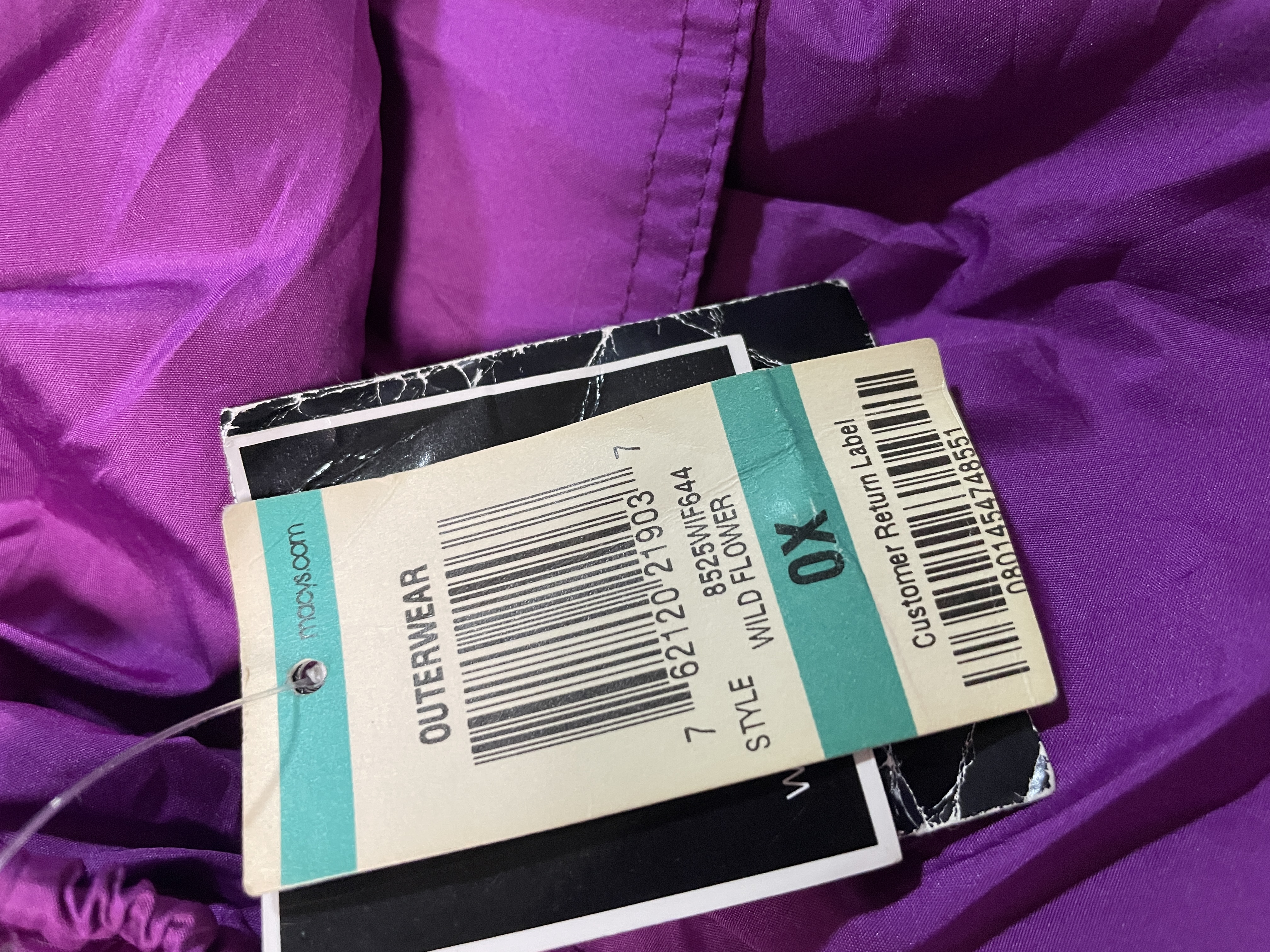 Parka Cortavientos Wild Flower ALFANI (XL) NUEVO CON ETIQUETAS 2