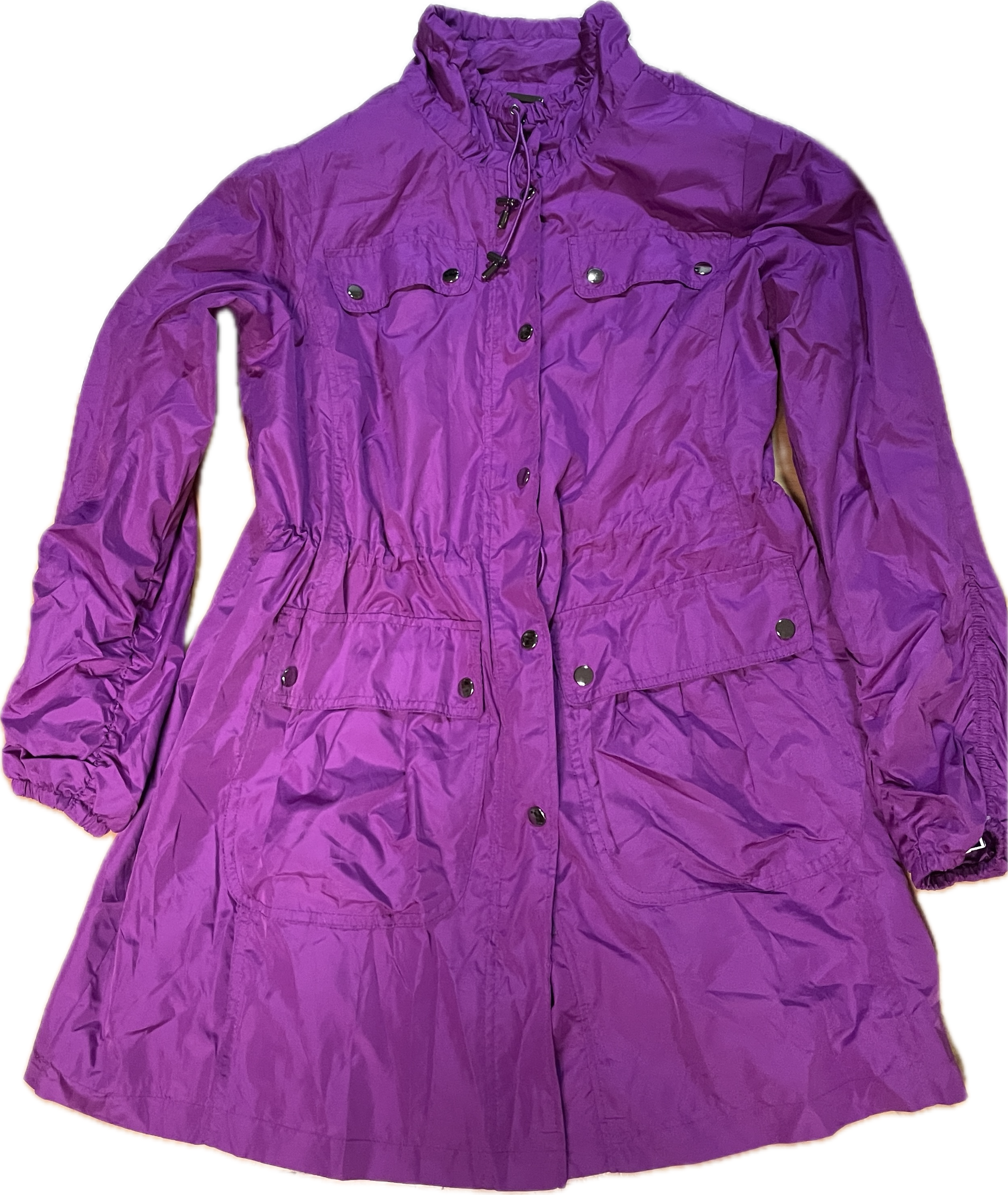 Parka Cortavientos Wild Flower ALFANI (XL) NUEVO CON ETIQUETAS 8