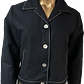 Blazer Midshipman Cropped 100% Lino RICHARD MALCOLM (M) COMO NUEVO - thumbnail 2