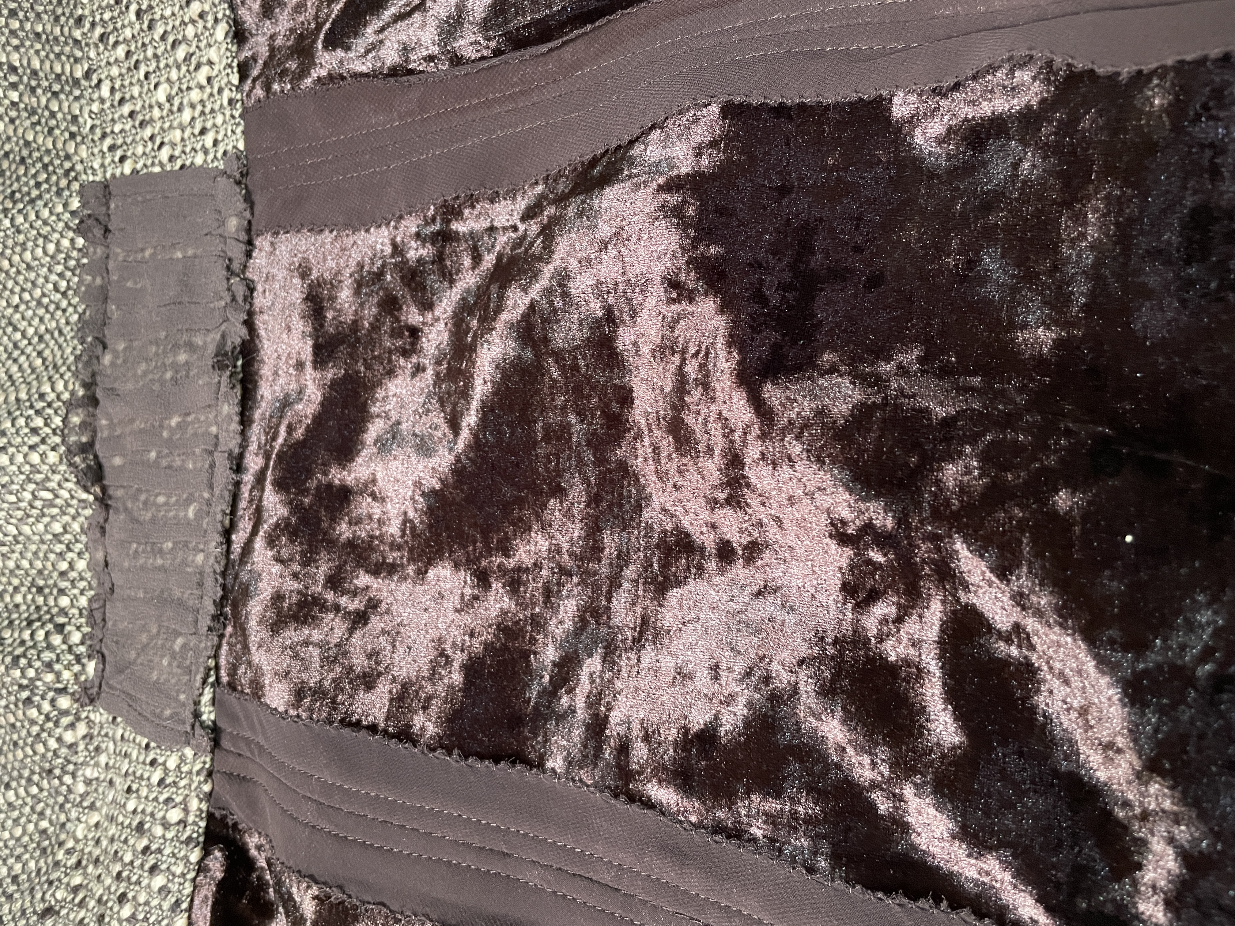 Vestido Tweed Velvet ALMOST FAMOUS LONDON (S) NUEVO  2