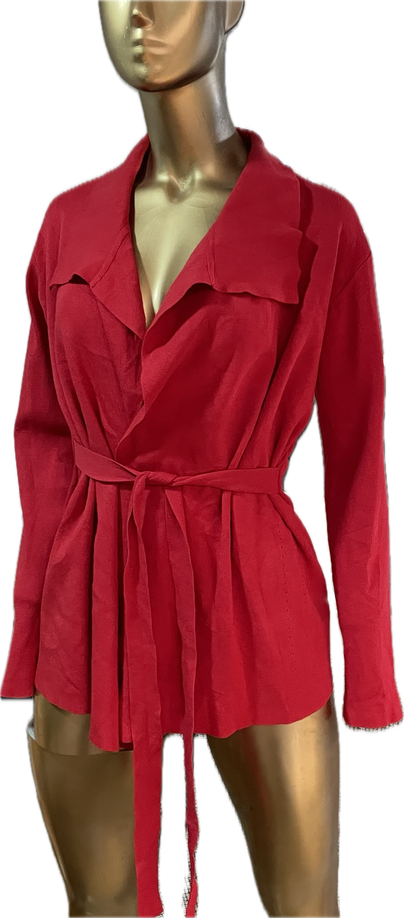 Cardigan Tejido Liso Waterfall PORTMANS (L) NUEVO CON ETIQUETAS  7