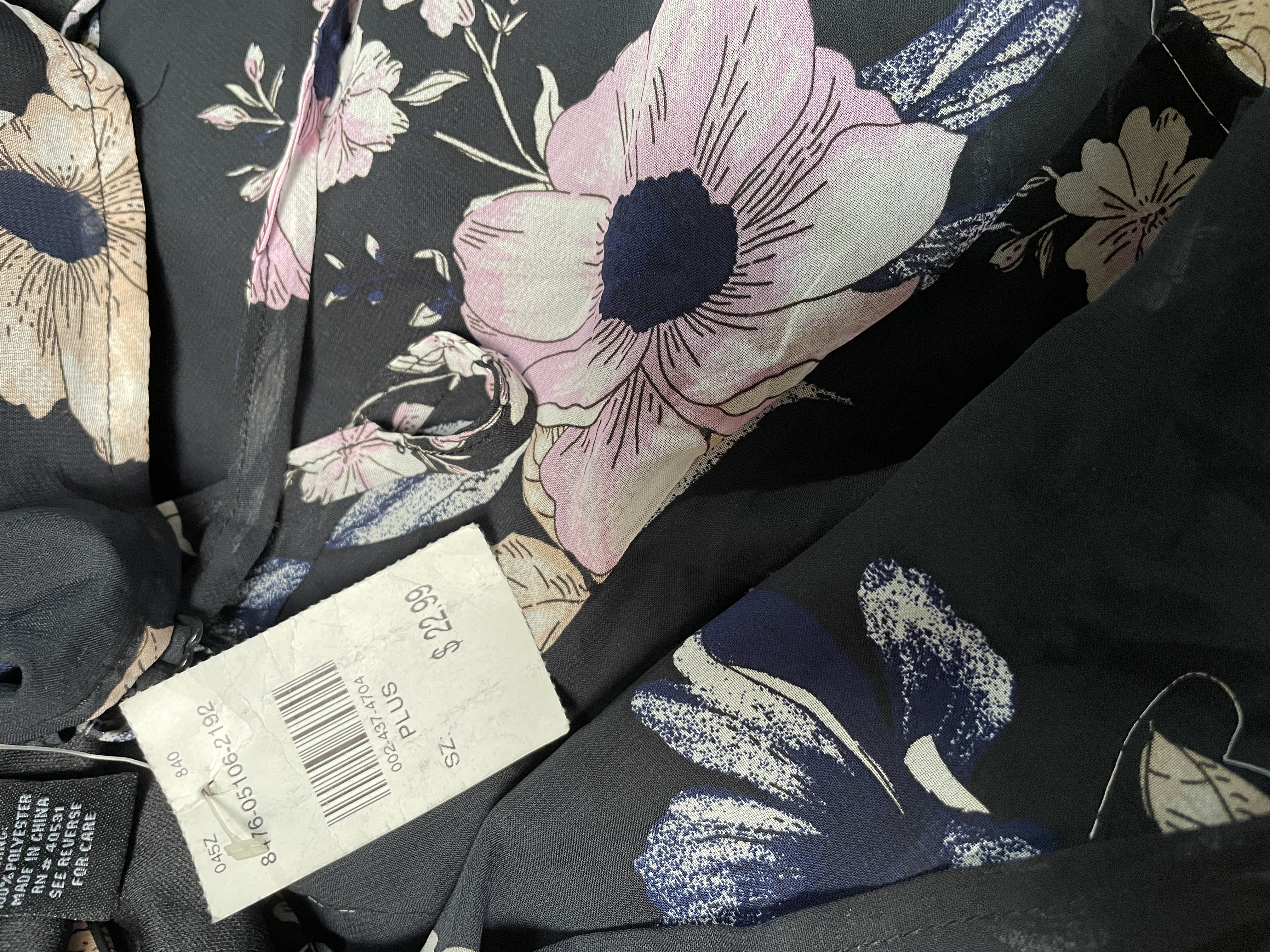 Jumpsuit Short Gasa Flores MARIANNE (XL) NUEVO CON ETIQUETAS 5