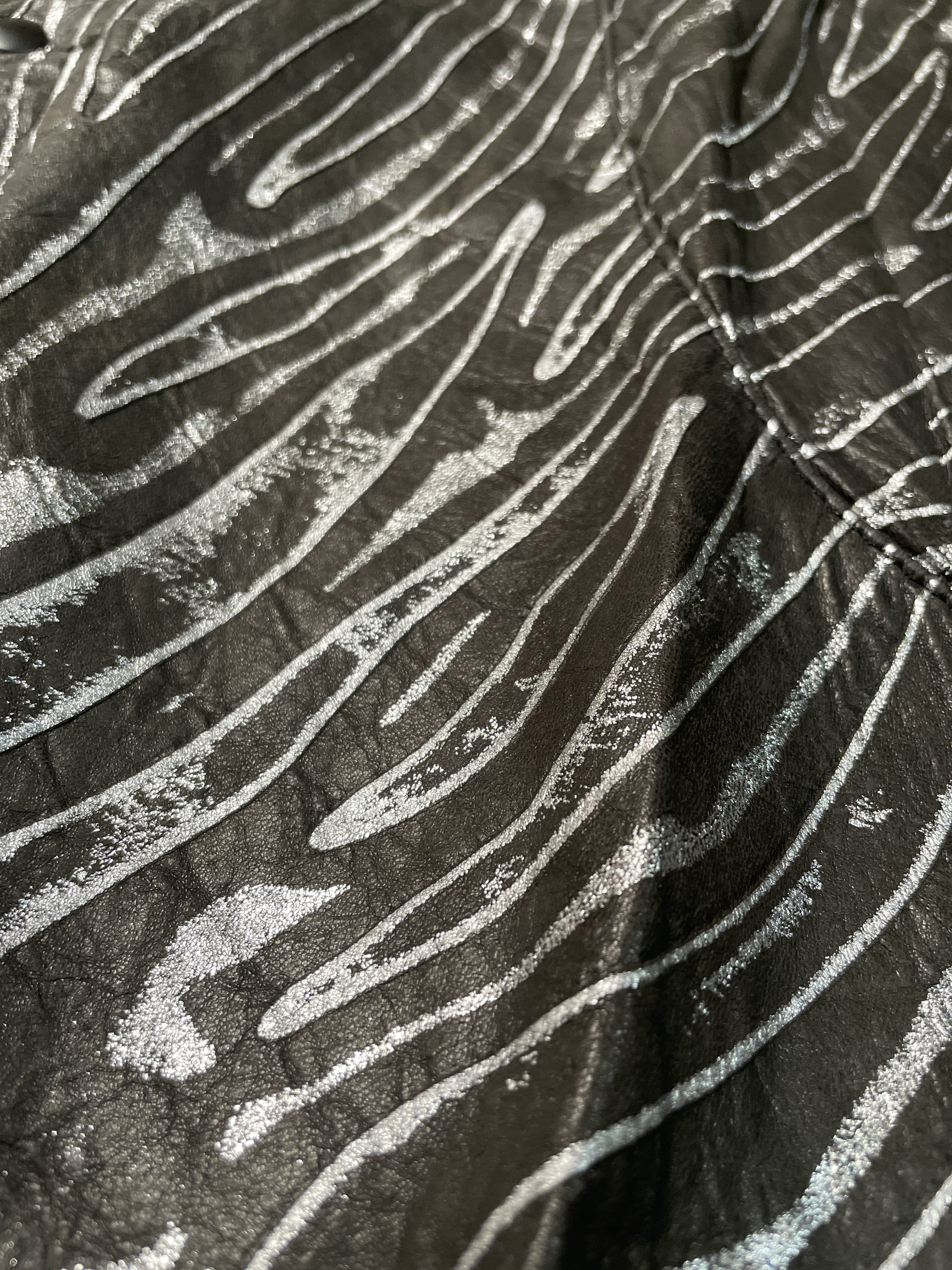 Chaqueta 100% Cuero Oveja Diseño (L) NUEVO 3