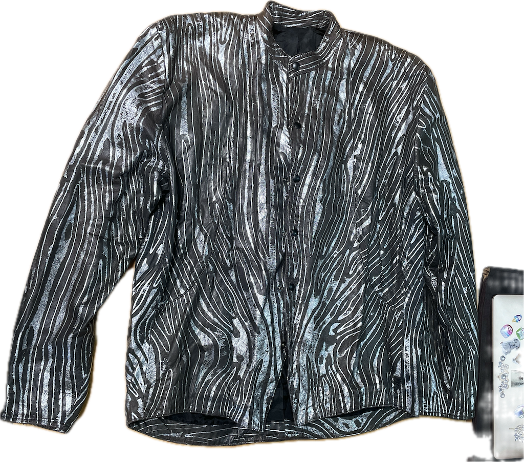 Chaqueta 100% Cuero Oveja Diseño (L) NUEVO 4