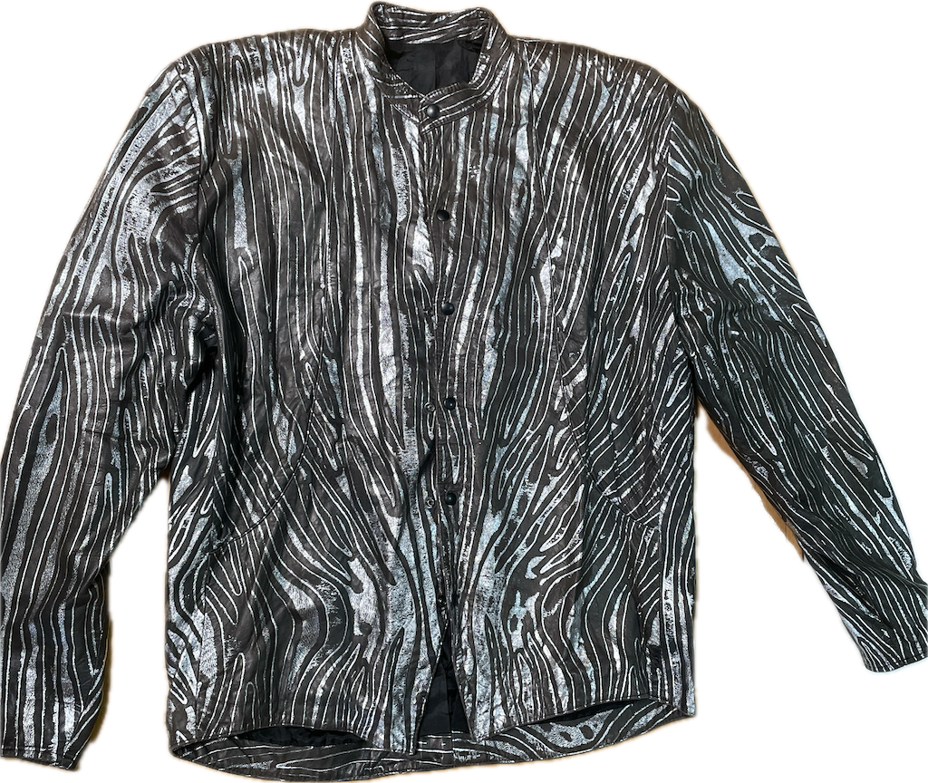 Chaqueta 100% Cuero Oveja Diseño (L) COMO NUEVO 5