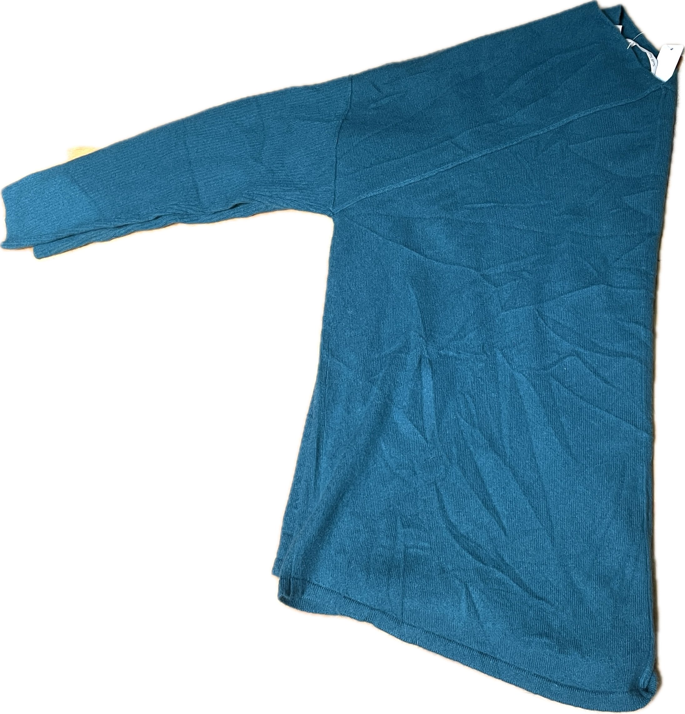 Suéter 100% Cachemira Teal SOFT SURROUNDINGS (XL) NUEVO CON ETIQUETAS  3