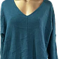 Suéter 100% Cachemira Teal SOFT SURROUNDINGS (XL) NUEVO CON ETIQUETAS  - Miniatura 8