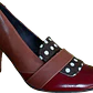 Zapatos Taco Pinup Vintage Cuero FRANZÁ (38) NUEVO - thumbnail 3