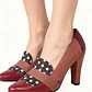 Zapatos Taco Pinup Vintage Cuero FRANZÁ (38) NUEVO - thumbnail 1
