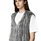 Gilet Pelo Conejo Rabbit Hair Vest SOYACONCEPT (M) NUEVO - Miniatura 1