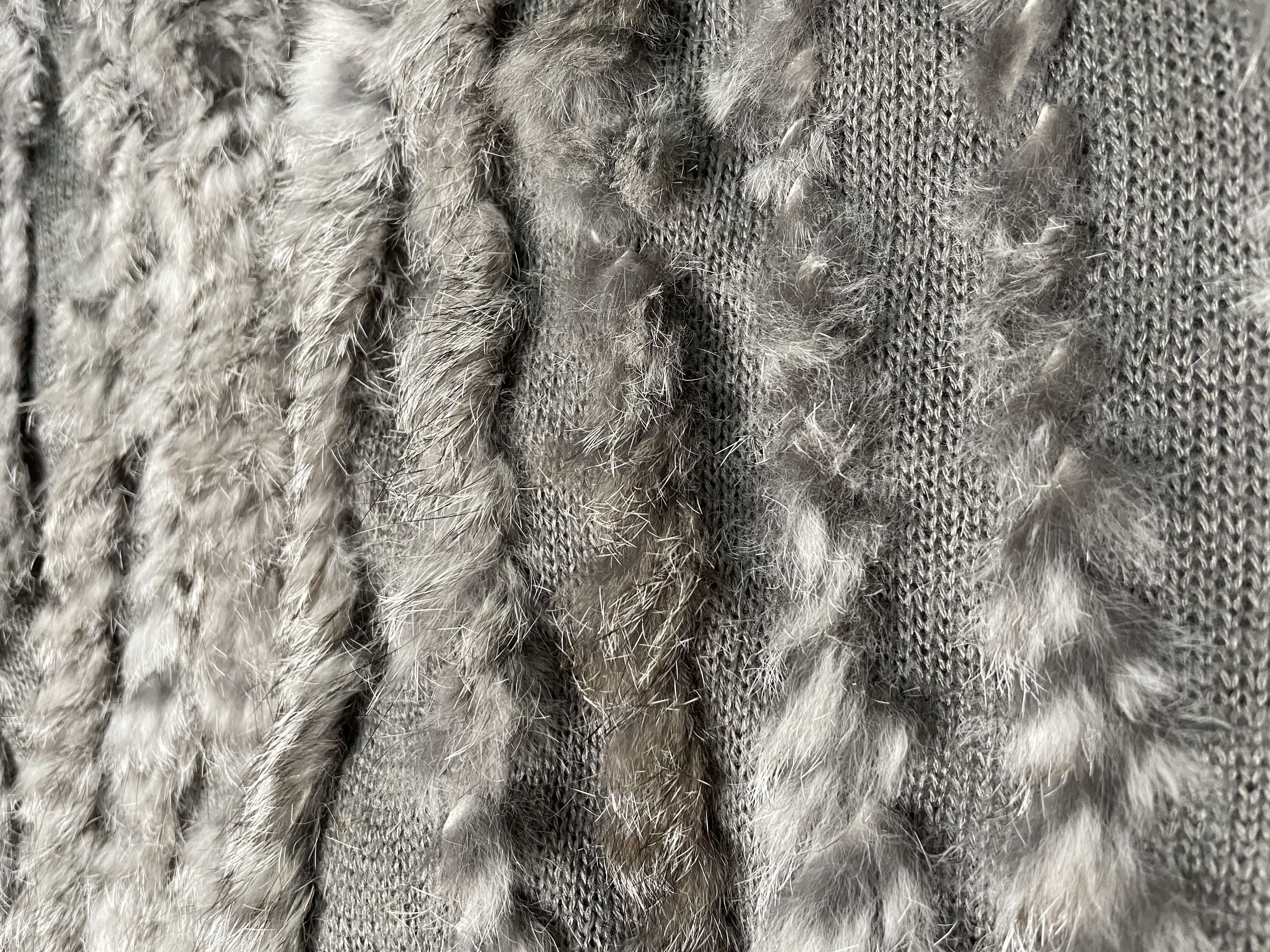 Gilet Pelo Conejo Rabbit Hair Vest SOYACONCEPT (M) NUEVO 3