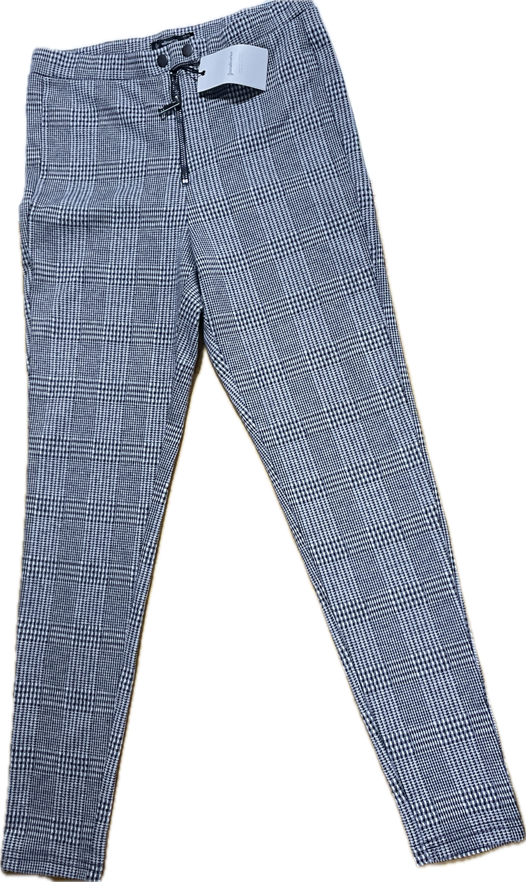 Leggings Plaid Slim Fit STRADIVARIUS (M) NUEVO CON ETIQUETAS  4