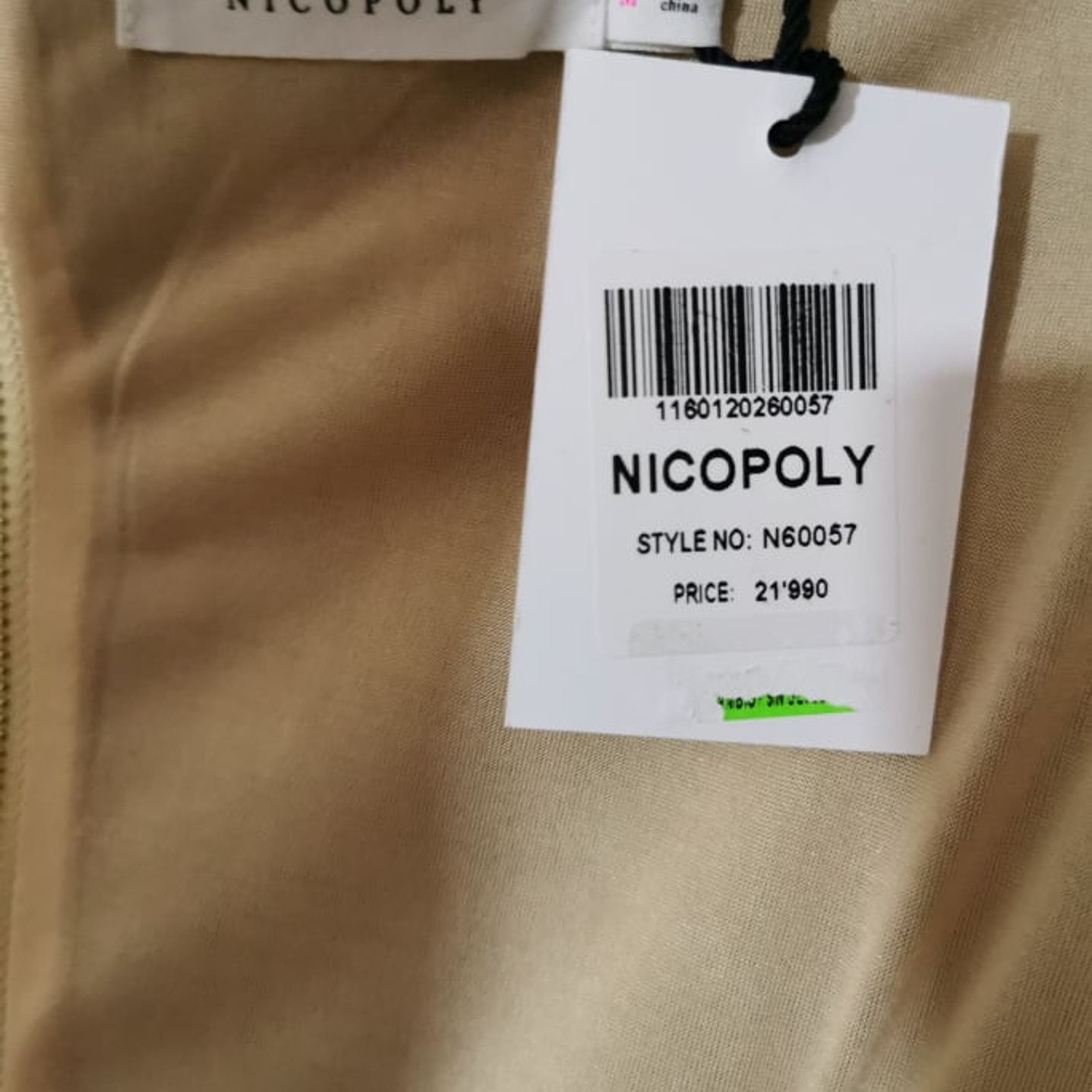 Vestido Sin Mangas Ecocuero NICOPOLY (M) NUEVO ETIQUETAS 6