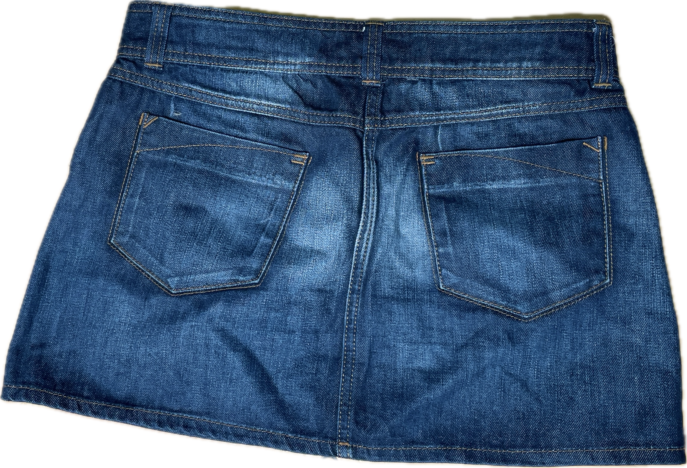Mini Falda Medium Wash Denim DOROTHY PERKINS (M) NUEVO 3