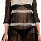 Vestido/Tapado Malla Encaje Vintage Gothic JESSICA'S ATTIC (S)  - Miniatura 1