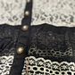 Vestido/Tapado Malla Encaje Vintage Gothic JESSICA'S ATTIC (S)  - Miniatura 3
