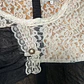 Vestido/Tapado Malla Encaje Vintage Gothic JESSICA'S ATTIC (S)  - Miniatura 8