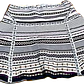 Falda Flare Knit Geometric DIANE VON FURSTENBERG (M) NUEVO - thumbnail 4