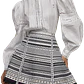 Falda Flare Knit Geometric DIANE VON FURSTENBERG (M) NUEVO - thumbnail 1