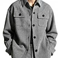 Chaqueta Shacket 55% Lana ANAIS UNISEX SELECTED (S) NUEVO CON ETIQUETAS - Miniatura 2