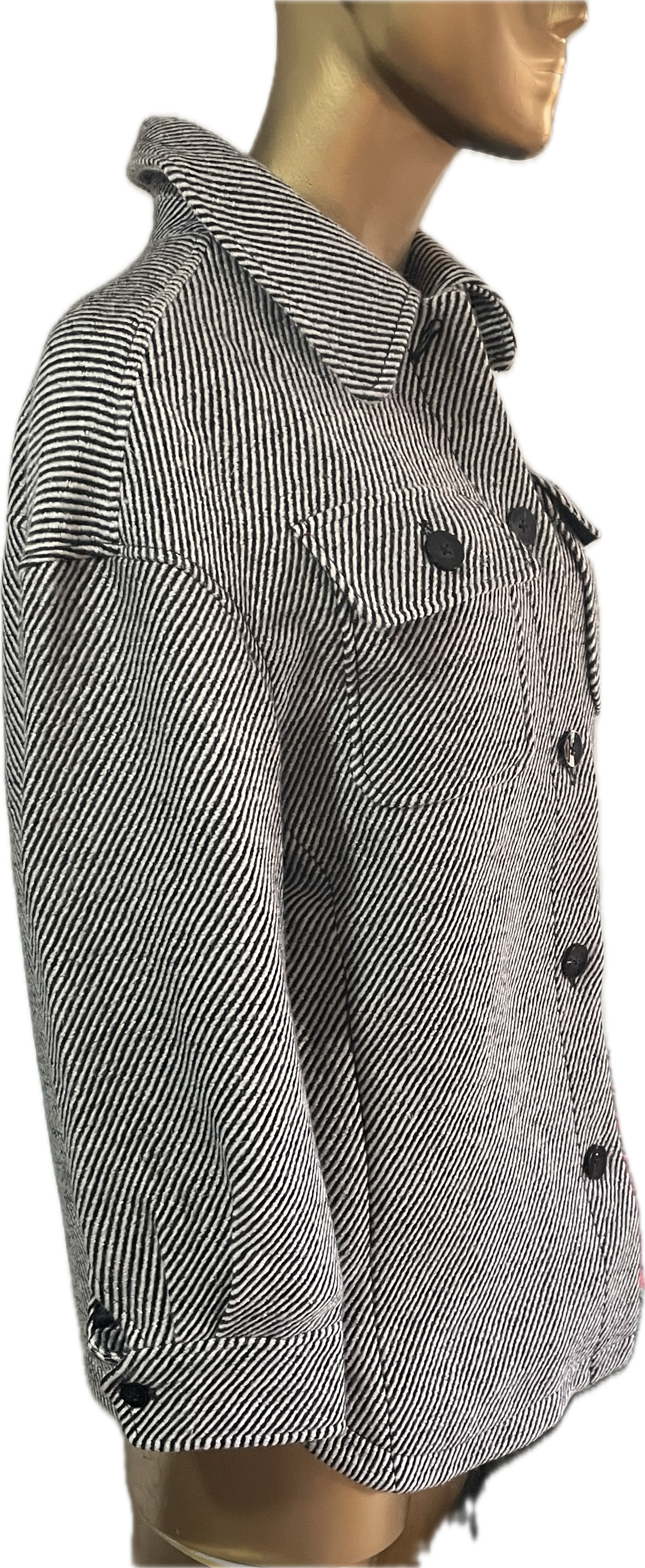 Chaqueta Shacket 55% Lana ANAIS UNISEX SELECTED (S) NUEVO CON ETIQUETAS 5