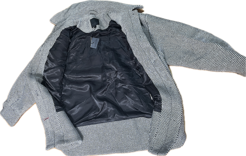Chaqueta Shacket 55% Lana ANAIS UNISEX SELECTED (S) NUEVO CON ETIQUETAS 6
