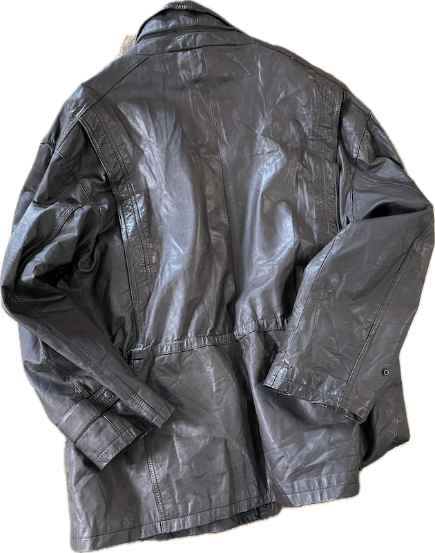 Chaquetón 100% Cuero de Cabra Extra Suave Unisex CANDA (XXL) COMO NUEVO 3