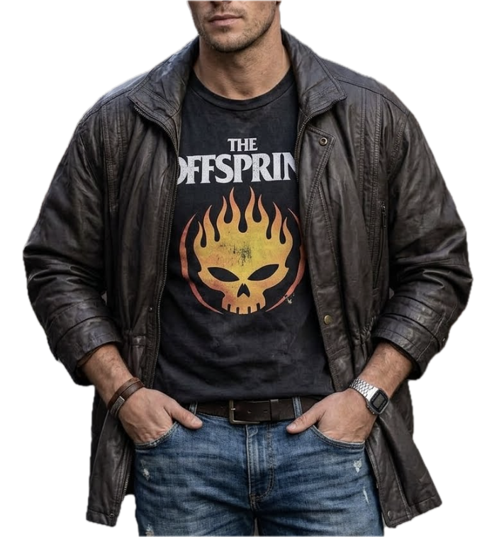 Chaquetón 100% Cuero de Cabra Extra Suave Unisex CANDA (XXL) COMO NUEVO 1
