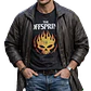 Chaquetón 100% Cuero de Cabra Extra Suave Unisex CANDA (XXL) COMO NUEVO - thumbnail 1