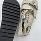 Sandalias Double Buckle Plataforma 100% Cuero AURORA CONEJERO (37-38) NUEVO - Miniatura 4