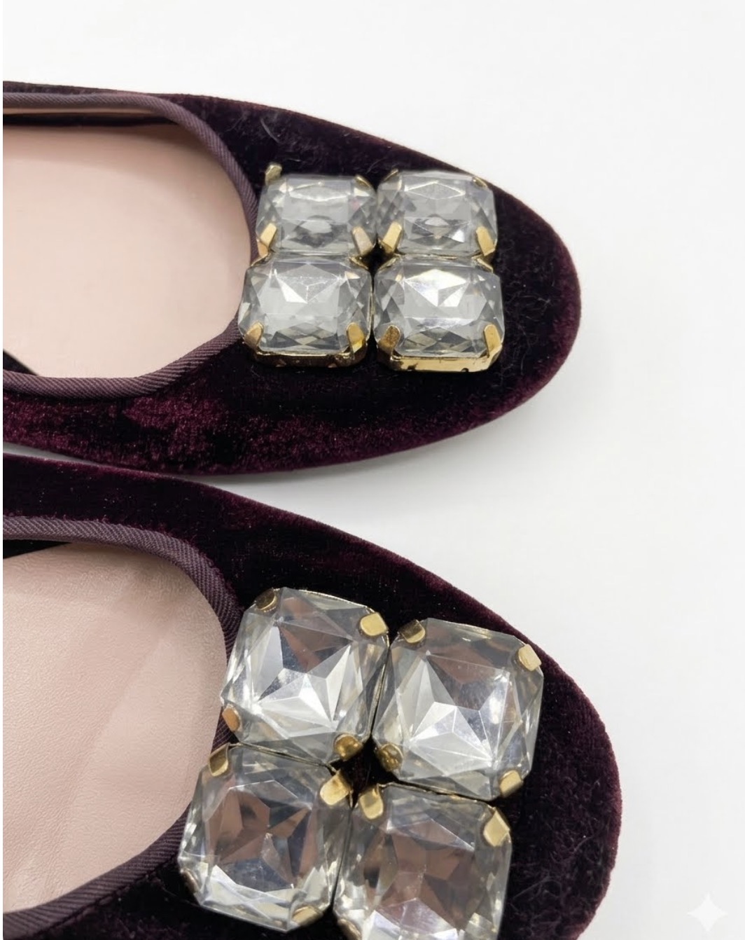 Ballerinas Terciopelo Mary Jane ZARA TRAFALUC (37) COMO NUEVO 3
