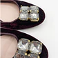Ballerinas Terciopelo Mary Jane ZARA TRAFALUC (37) COMO NUEVO - Miniatura 3
