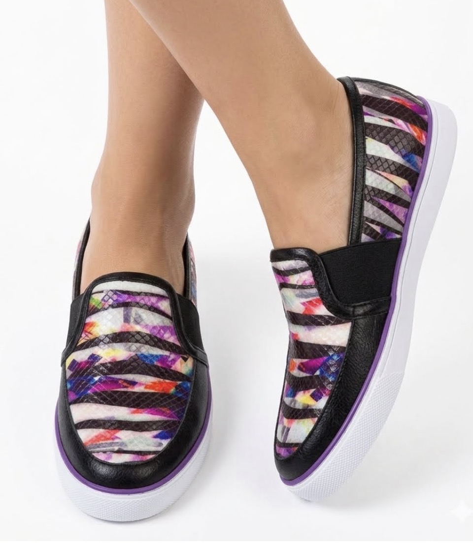 Zapatillas Slip On Bonkers Croc NINE WEST (36M)  NUEVO 1