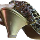 Sandalias Tacón Cage Sandal 100% Cuero MARIO BOLOGNA (40) COMO NUEVO - Miniatura 4