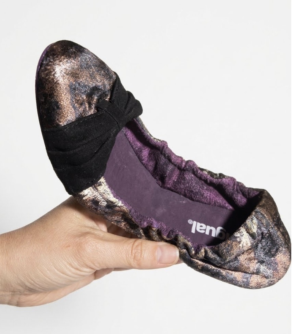 Ballerina Fresa Terciopelo Bow DESIGUAL (36) NUEVO 2