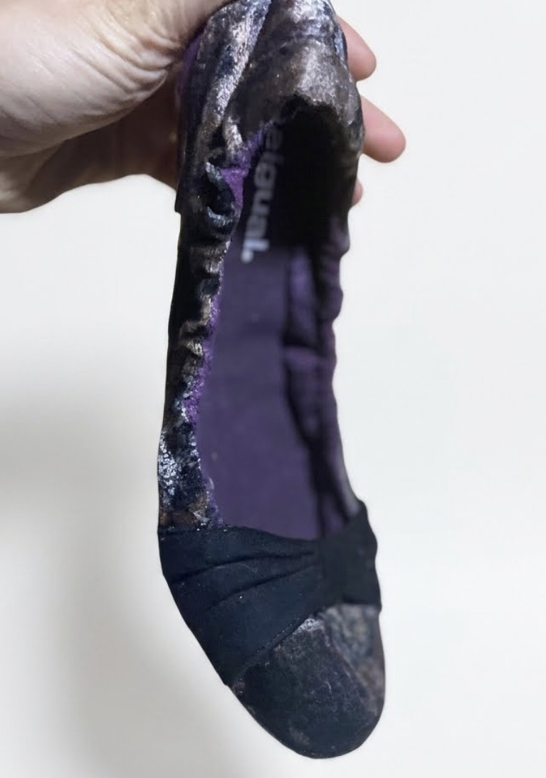Ballerina Fresa Terciopelo Bow DESIGUAL (36) NUEVO 3