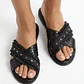 Sandalias Pitón 100% cuero SCHUTZ (38) NUEVO - Miniatura 1