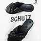Sandalias Pitón 100% cuero SCHUTZ (37) NUEVO - Miniatura 2