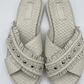 Sandalias Pitón 100% Cuero Marfil SCHUTZ (37) NUEVO - Miniatura 2