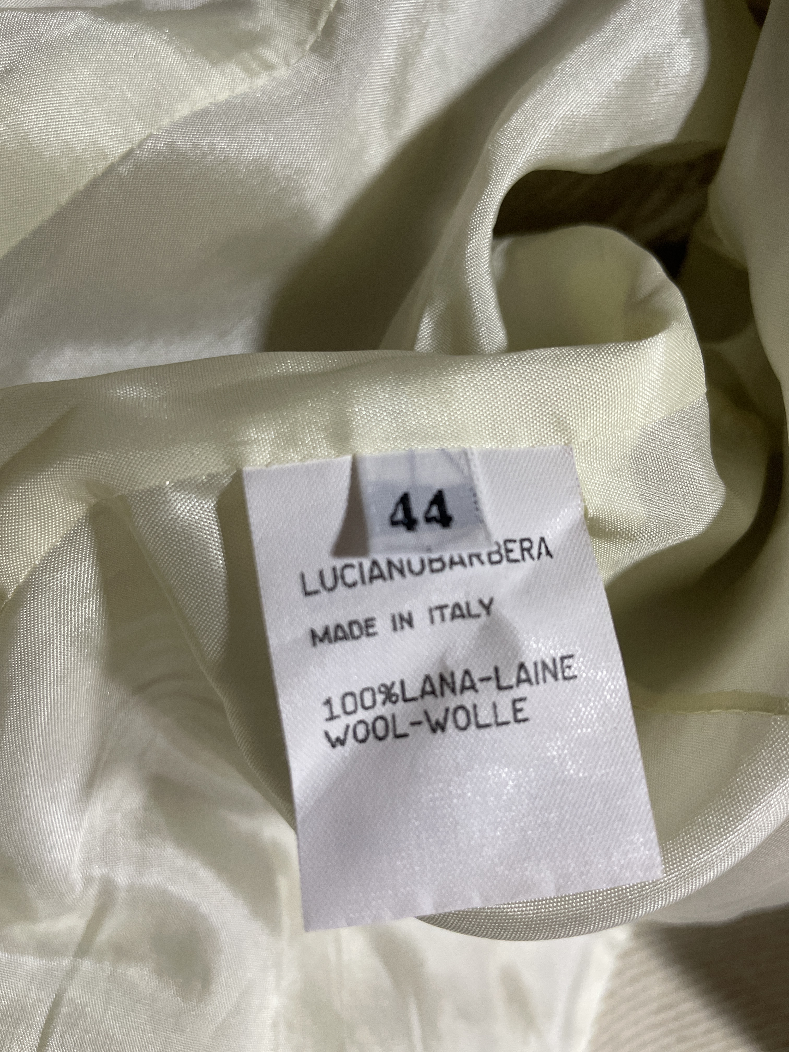 Blazer Tweed 100% Lana Italiana LUCIANO BARBERA PARA UNGER (M) COMO NUEVO 5
