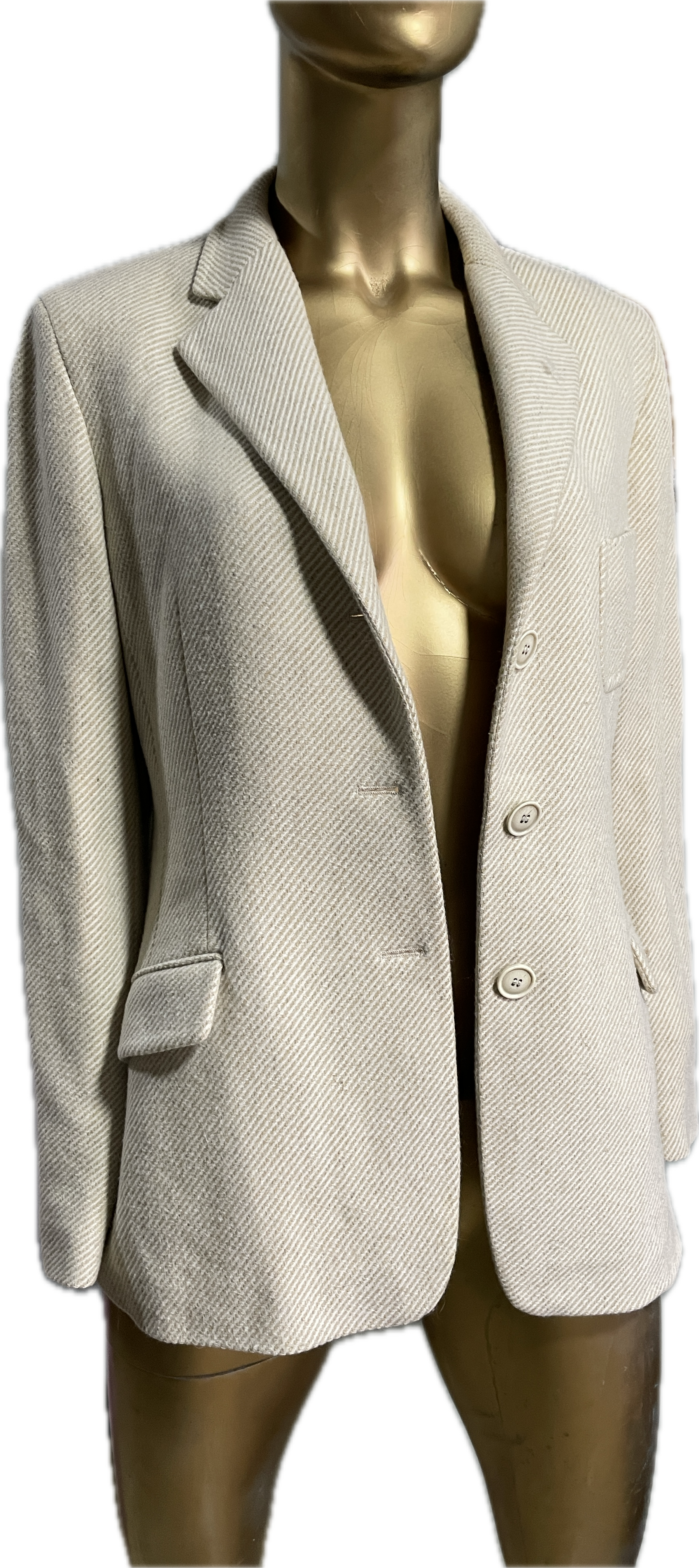 Blazer Tweed 100% Lana Italiana LUCIANO BARBERA PARA UNGER (M) COMO NUEVO 6