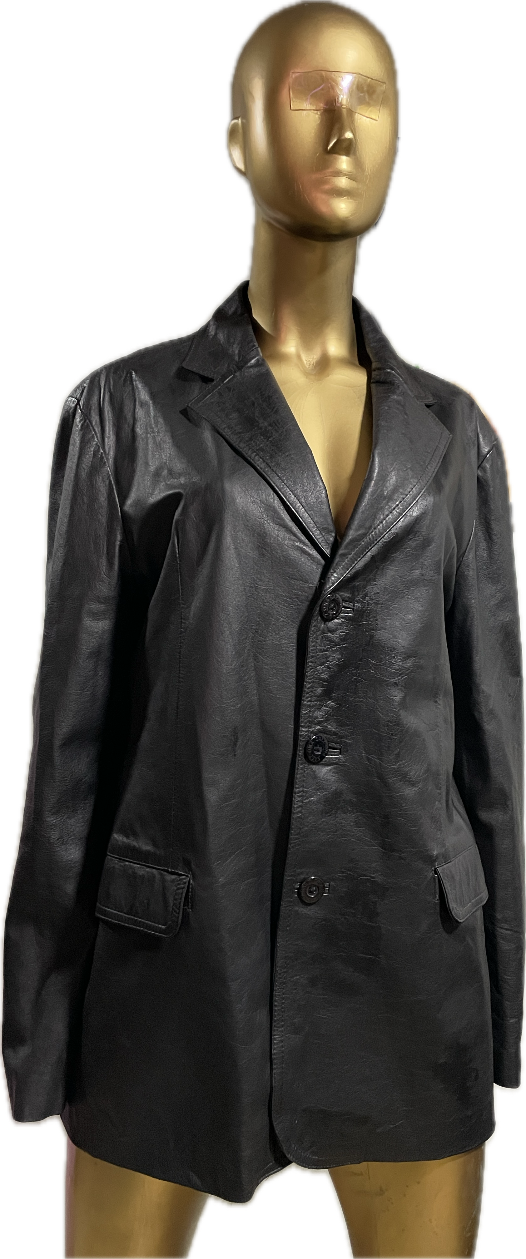 Chaqueta 100% Cuero Vacuno ONA SAEZ (M) COMO NUEVO 5