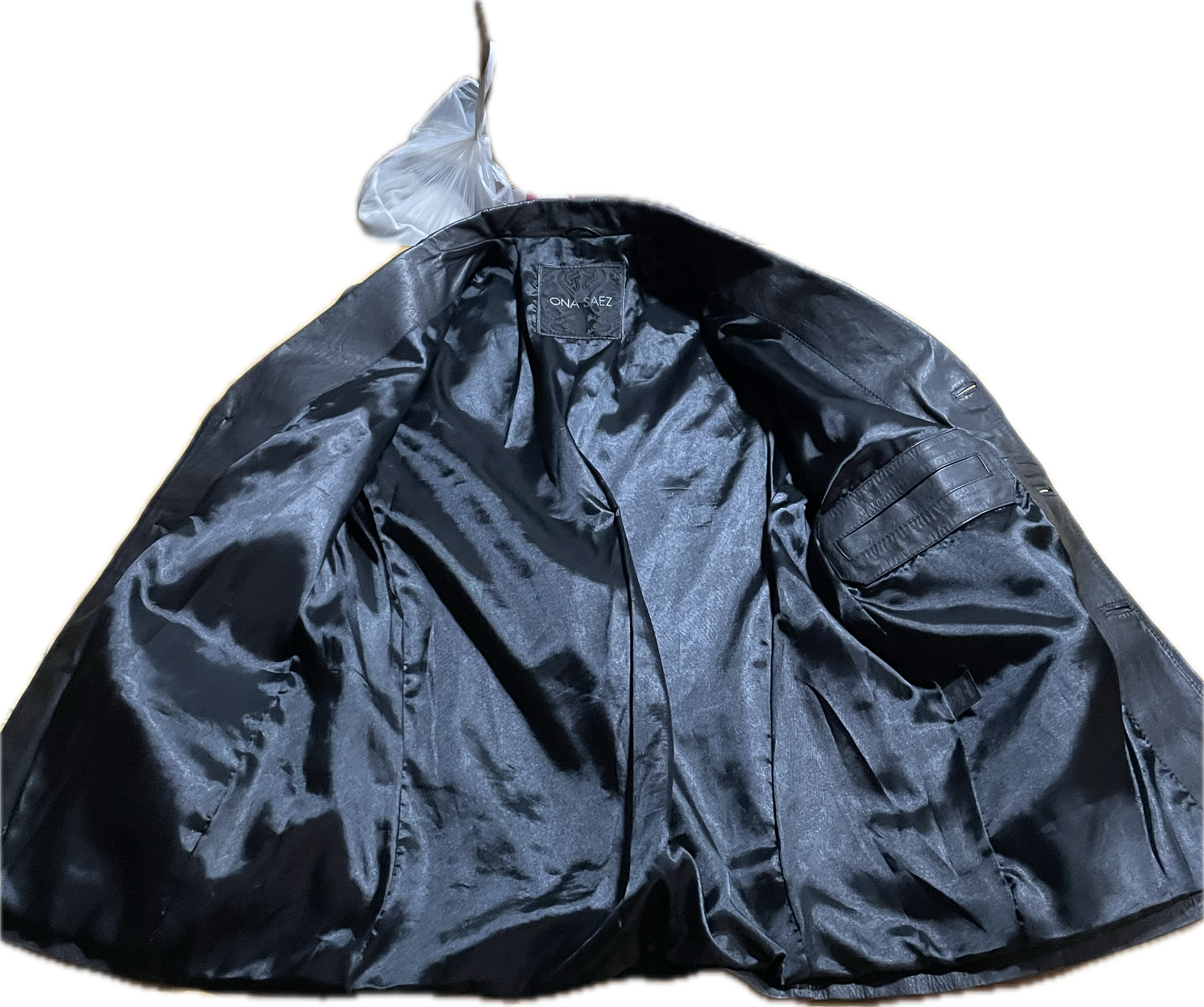 Chaqueta 100% Cuero Vacuno ONA SAEZ (M) COMO NUEVO 8